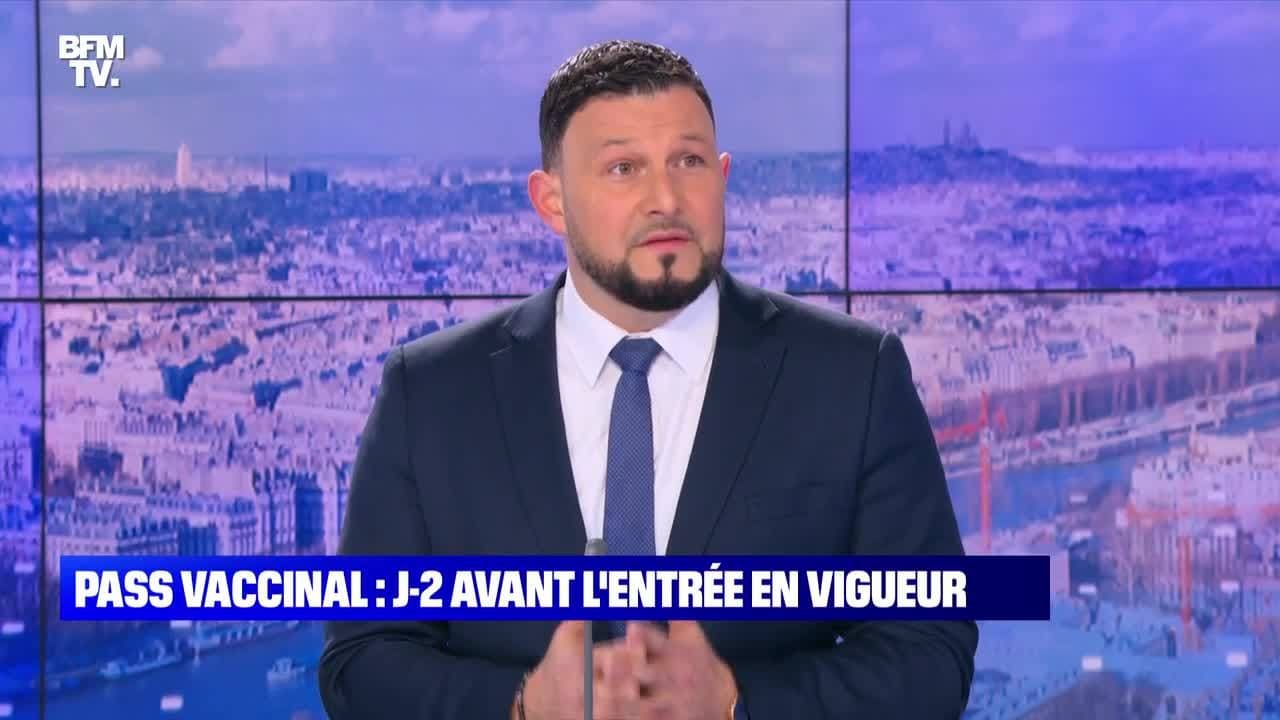 Pass vaccinal J2 avant l'entrée en vigueur 22/01