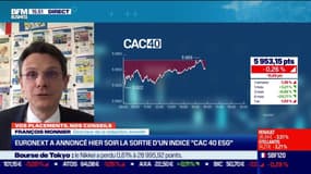 François Monnier (Investir) : Euronext a annoncé hier soir la sortie d'un indice "CAC40 ESG" - 23/03