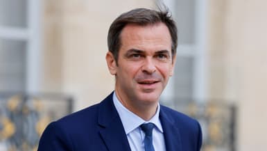 Olivier Véran, lorsqu'il était porte-parole du gouvernement, le 20 septembre 2023