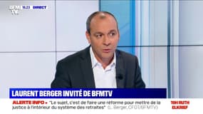 Réforme des retraites: pour Laurent Berger (CFDT), "ça va prendre du temps, il faut se donner jusqu'au printemps 2020"