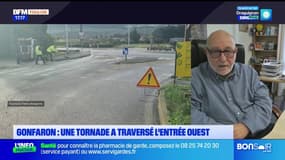 Gonfaron: la ville traversée par une tornade