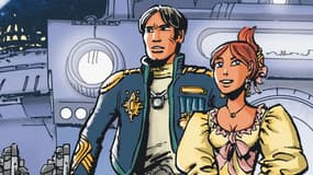 Détail de la couverture du dernier Valérian et Laureline.