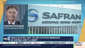 Philippe Petitcolin (Safran): Seuls 26 sites, soit 10% des 270 sites mondiaux de Safran, sont à l'arrêt - 01/04