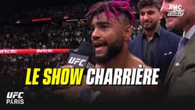 UFC Paris : la Marseillaise lancée par Charrière après sa victoire spectaculaire