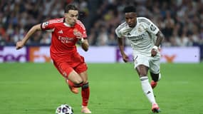 Ligue des champions - Real Madrid-Benfica, barrage retour - Amar Dedic et Vinicius, le 25 février 2026