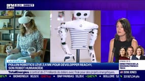 Elsa Kervella (Pollen Robotics) : Pollen Robotics lève 2,4 millions d'euros pour développer Reachy, son robot humanoïde - 10/07