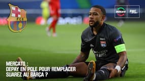 Mercato : Depay en pole pour remplacer Suarez au Barça ?