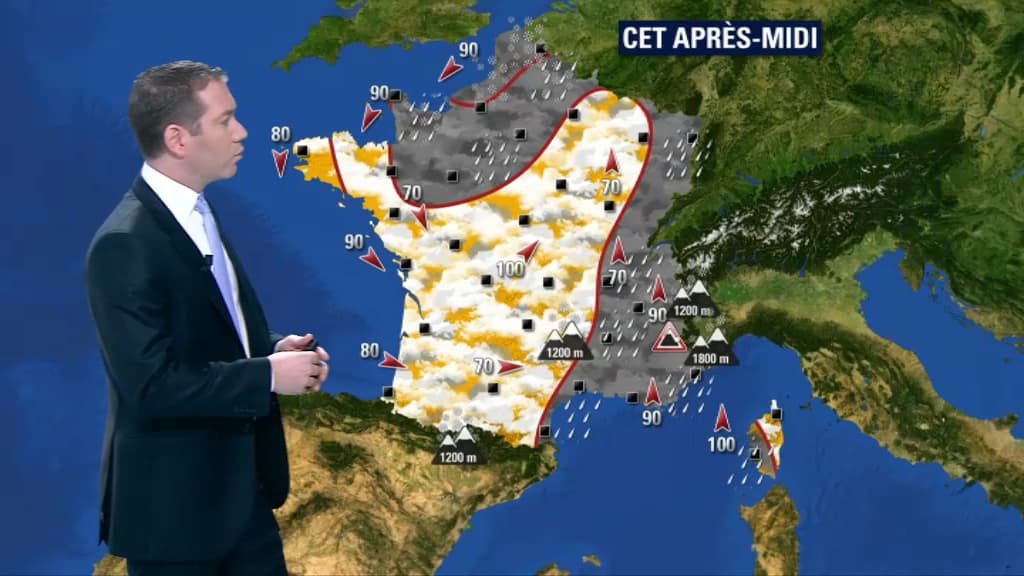 La météo de ce lundi après-midi