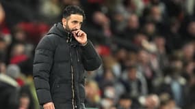 Ruben Amorim lors de la défaite de Manchester United à domicile contre Newcastle (0-2), le 30 décembre 2024