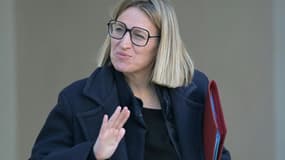 La ministre du Travail, Astrid Panosyan-Bouvet, à Paris le 24 décembre 2024