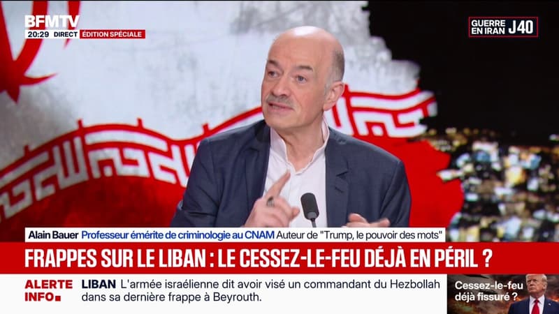 Cessez-le-feu en Iran: “Des amateurs qui font de la diplomatie politique ou de la téléréalité militaire”, dénonce Alain Bauer, professeur émérite de criminologie