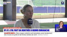 Sonia Bompastor, entraîneur de l'OL féminin, fait le point sur l'infirmerie