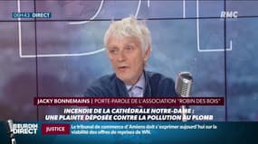 Plomb dans le quartier de Notre-Dame: "Il y a eu une concertation organisée pour masquer les chiffres" dénonce Jacky Bonnemains, président de l'association "Robin des Bois"