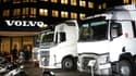 AB Volvo produit de nombreux modèles de poids lourds.