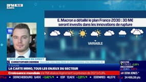Christopher Dembik (Saxo Bank) : Emmanuel Macron a détaillé le plan France 2030, 30 milliards d'euros seront investis dans les innovations de rupture - 12/10