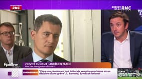 Taché : "Darmanin essaye de faire croire que des gens viennent pour les aides sociales"