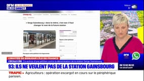 "Le passé est toujours présent", dit Cécile Cée en réponse aux accusations de wokisme sur la station Gainsbourg 