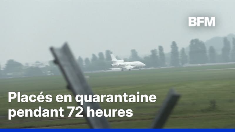 Hantavirus: les cinq passagers français du MV Hondius ont atterri au Bourget