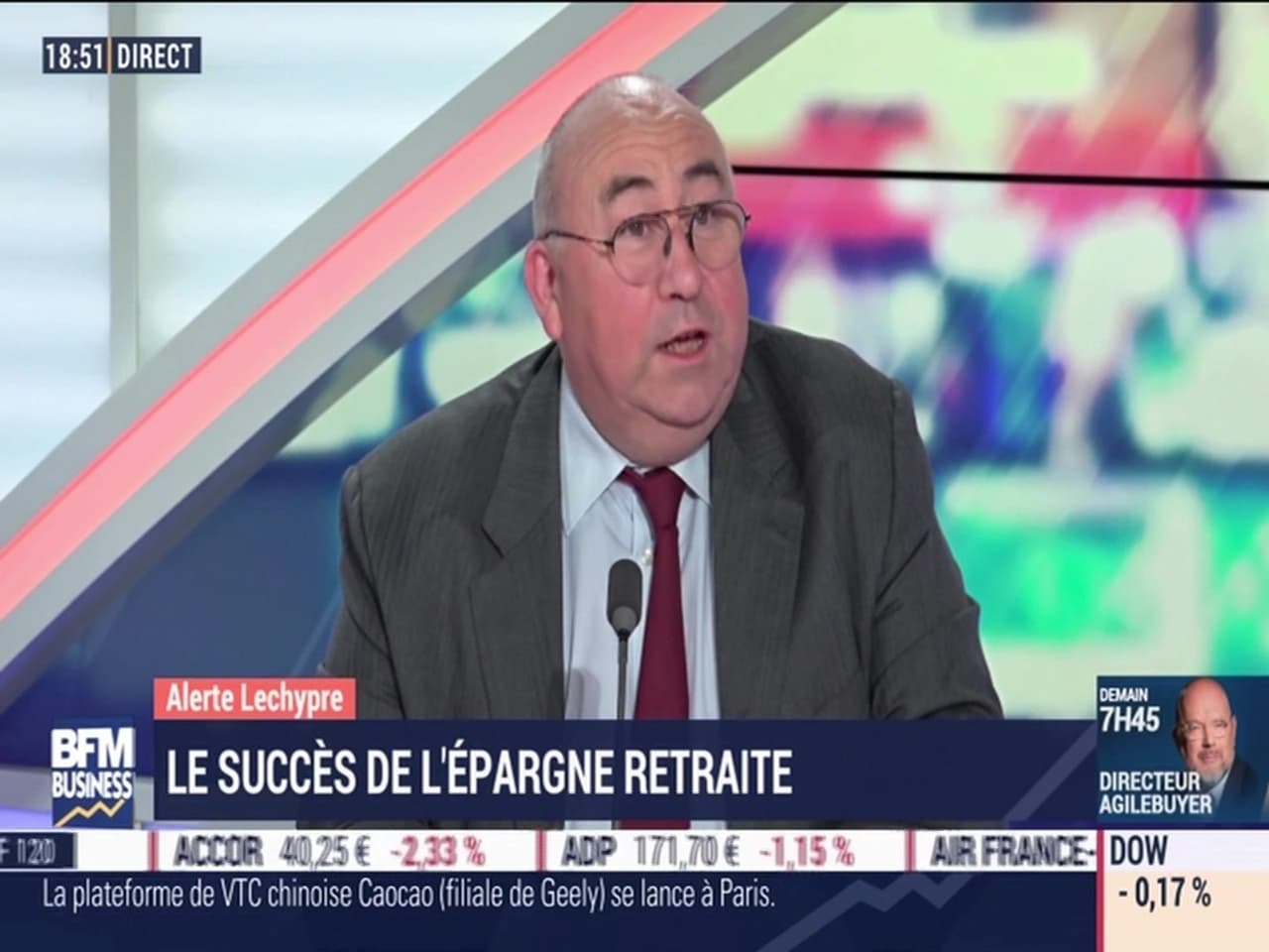 Emmanuel Lechypre le succès de l'épargne retraite 06/01