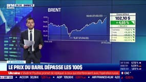 Le baril de brent dépasse la barre des 100 dollars