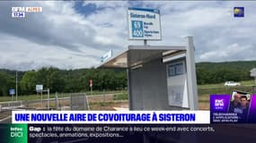 Sisteron: une nouvelle aire de covoiturage inaugurée ce vendredi