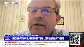 Crues dans le Nord: "Il y a une exaspération de la part de la population", affirme Joël Duyck (maire de Merville)