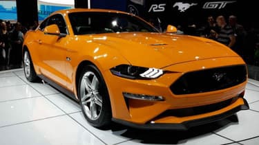 La Ford Mustang 2018 exposée il y a quelques semaines au salon automobile de Francfort.