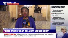 Danièle Obono à propos du discours d'Emmanuel Macron: "C'est un exercice de communication pour prétendre faire ce qu'il ne fait pas"