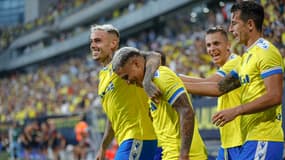 Les joueurs de Cadix le 01/09/2023 contre Villarreal