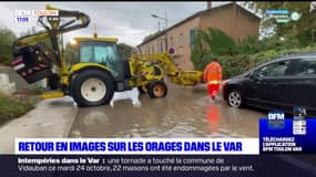 Var: les images des dégâts causés par les orages
