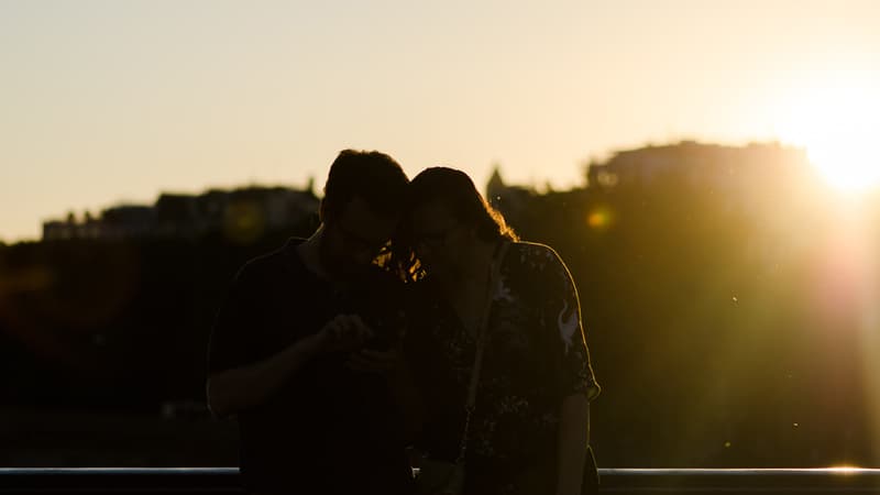 Paris, après une journée ensoleillée (26 mai 2017)