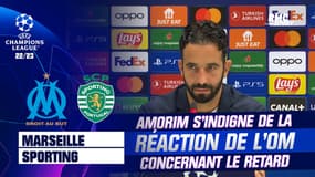 OM 4-1 Sporting : "Marseille a un peu manqué d’humilité", lâche Amorim après le retard de son équipe