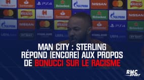 Man City : Sterling répond (encore) aux propos de Bonucci sur le racisme