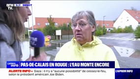  "Ça fait mal pour tous les sinistrés: Hesdigneul-lès-Boulogne (Pas-de-Calais) se prépare à une nouvelle montée des eaux