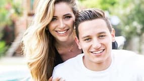 Florian Thauvin et sa petite amie Charlotte Pirroni