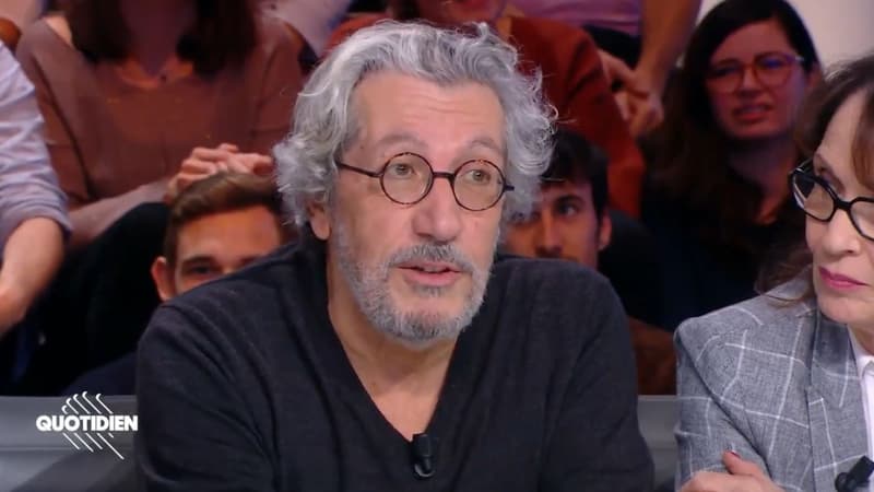 Alain Chabat sur le plateau de Quotidien jeudi 14 novembre.