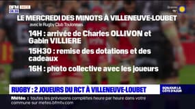 Villeneuve-Loubet: deux joueurs du RCT seront au stade Jean-Pierre Rives mercredi