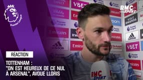Tottenham : "On est heureux du nul à Arsenal" avoue Lloris