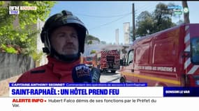 Saint-Raphaël: un incendie se déclare à l'hôtel de La Villa Mauresque
