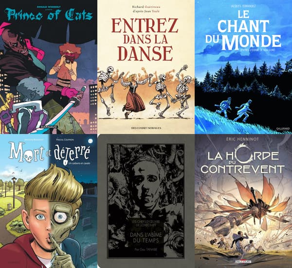 Quelques adaptations d'œuvres littéraires en BD