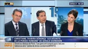 Juliette Méadel face à Jean-Christophe Fromantin: Christiane Taubira réplique aux propos de Gérald Darmanin