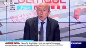 Gérard Collomb sur les masques: "Il faudra réinternaliser un certain nombre de productions"