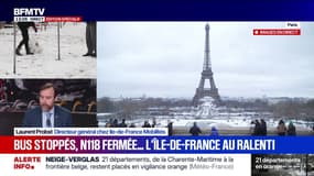 "Il est probable qu'une grande partie des bus ne circulent pas ce soir", annonce le directeur général d'Île-de-France Mobilités