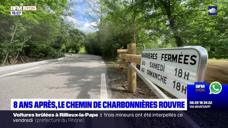  Le chemin de Charbonnières rouvre après huit ans de travaux