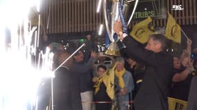 Champions Cup : Champions d’Europe, les Rochelais accueillis en héros à l’aéroport !