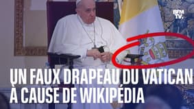 Un faux drapeau du Vatican circule partout dans le monde à cause d'une erreur sur Wikipédia