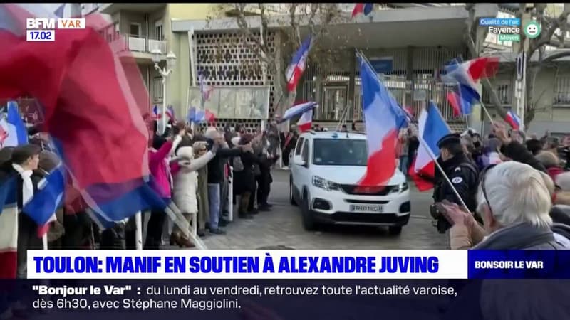 Toulon: une manifestation pour soutenir Alexandre Juving-Brunet, accusé d'escroquerie en bande organisée
