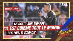 Brest 2 - 3 PSG : "Il est comme tout le monde, des fois il s'agace", Moscato après le chambrage de Mbappé