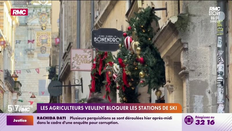 Les agriculteurs veulent bloquer les stations de ski