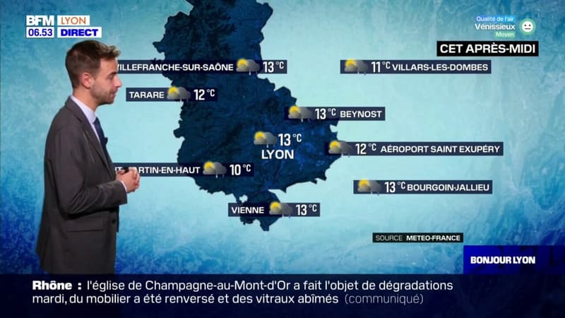Météo Rhône: de la pluie avant le retour de quelques éclaircies ce jeudi